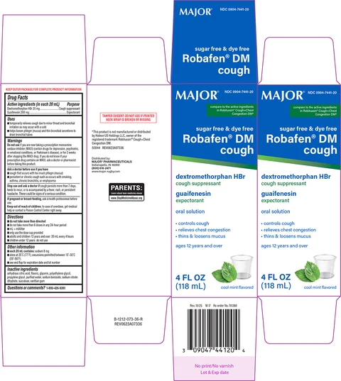 Robafen DM Cough packaging