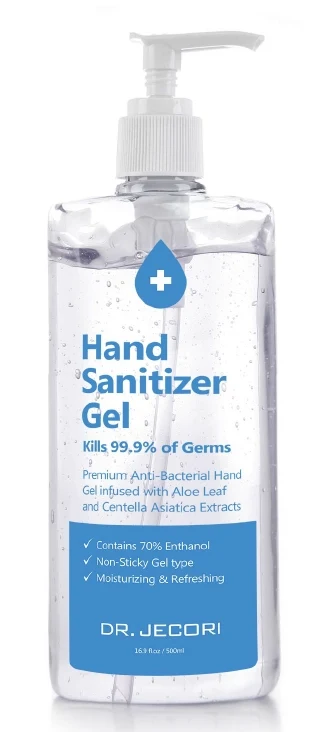 DR.JECORI HAND SANITIZER 포장