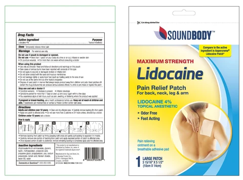 Soundbody packaging