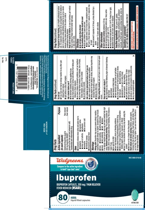 Ibuprofen minis 포장