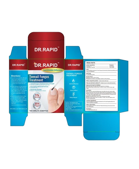 TOENAIL FUNGUS TREATMENT Liquid 포장
