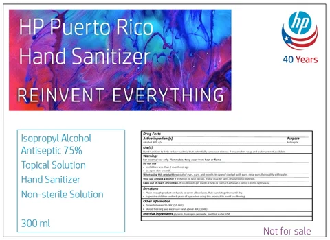 Hand Sanitizer packaging