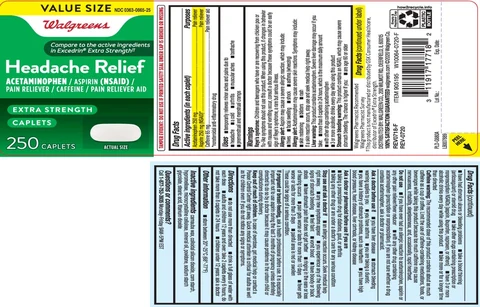 Headache ReliefExtra Strength packaging