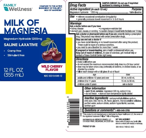 MILK OF MAGNESIA 포장