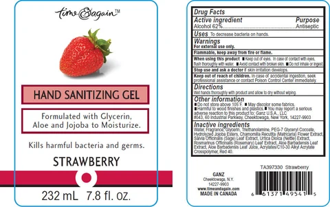 HAND SANITIZING STRAWBERRY 포장