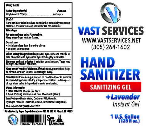 Hand Sanitizer packaging