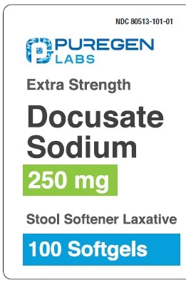 DOCUSATE SODIUM, EXTRA STRENGTH250 MG 포장
