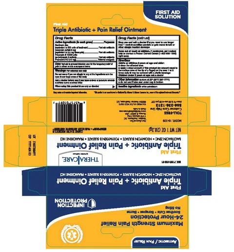 TheraCare Triple Antibiotic packaging