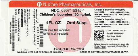 ibuprofen packaging