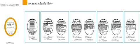 BODY PRESCRIPTIONS Vanilla 65 PERCENT ALCOHOL ANTIBACTERIAL HAND SANITIZER 포장
