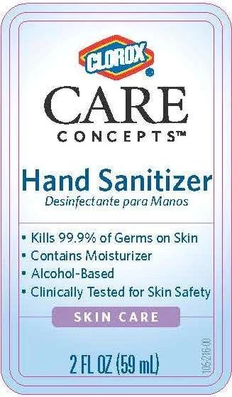 Clorox Care Concepts Hand Sanitizer 포장