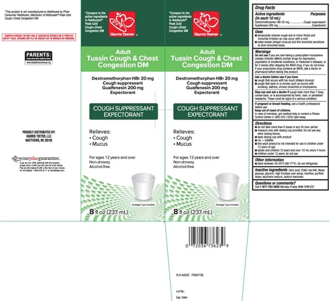Tussin Cough and Chest Congestion DMadult 포장