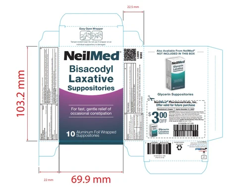 Bisacodyl Laxative 포장