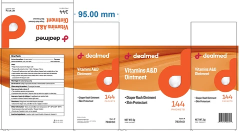 Dealmed Vitamins A and D 포장