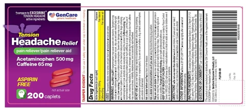 Tension Headache Relief packaging