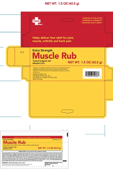 Thera Plus Extra Strength Muscle Rub Topical Analgesic packaging