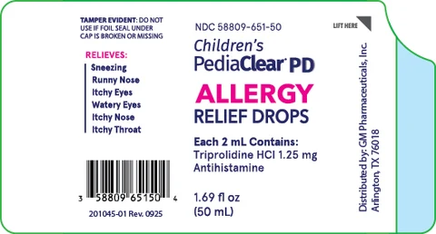 Childrens PediaClear PD packaging