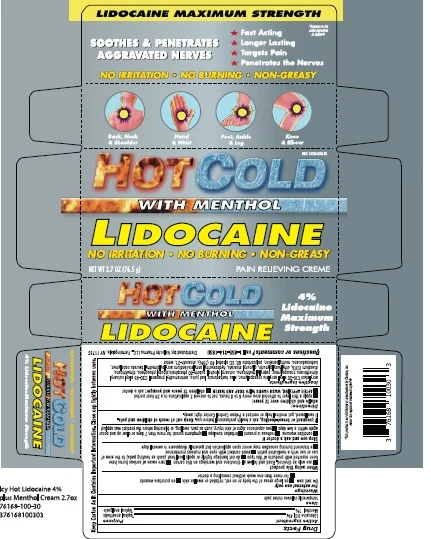 Hot and Cold with LidocainePain Relieving 포장
