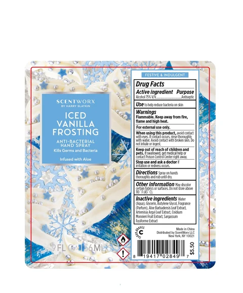 Hand Sanitizer packaging
