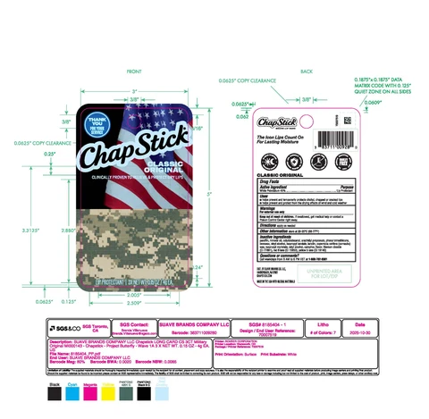 ChapStick Classic Original Military 포장