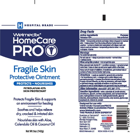 Welmedix HomeCare PRO Fragile Skin Protectant packaging