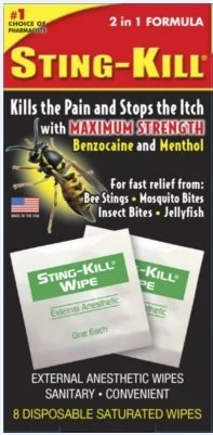 Sting-Kill packaging