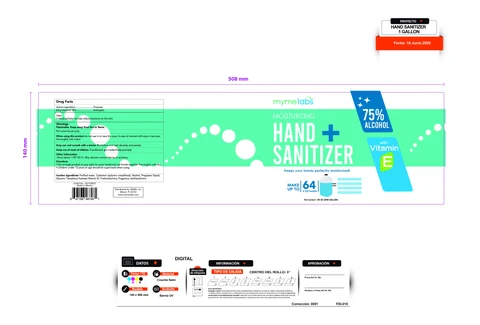 Hand Sanitizer 포장