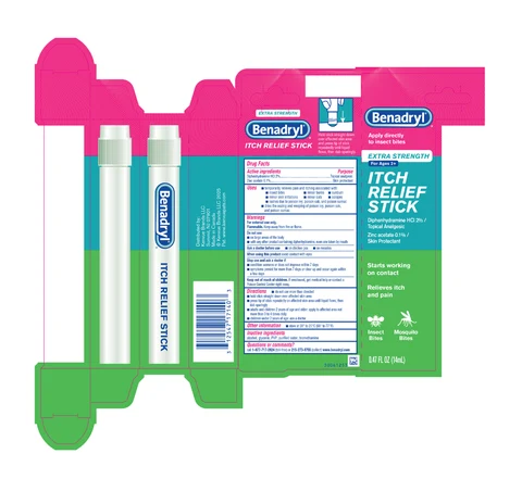 Benadryl Extra Strength Itch Relief 포장
