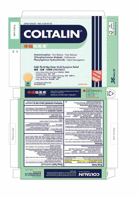 COLTALIN packaging
