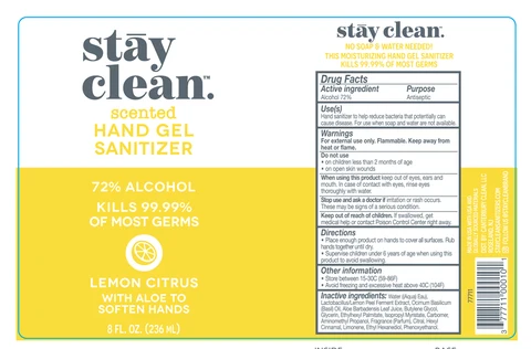 Packaging Label-Lemon Citrus 8 FL.OZ
