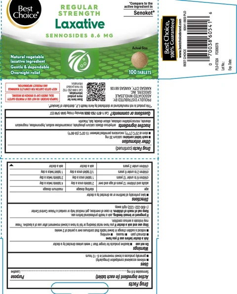 Senna laxative 포장