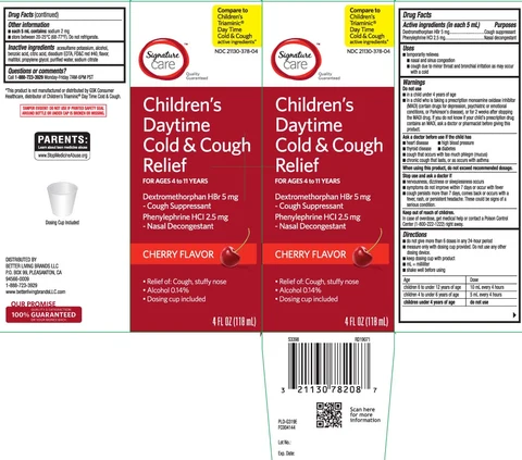 Triacting Daytime Cold CoughChildrens packaging