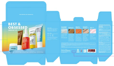 e.l.f. Best and Obsessed Skincare Set packaging