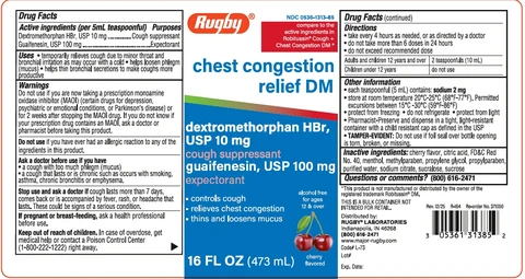 Chest Congestion ReliefDM packaging