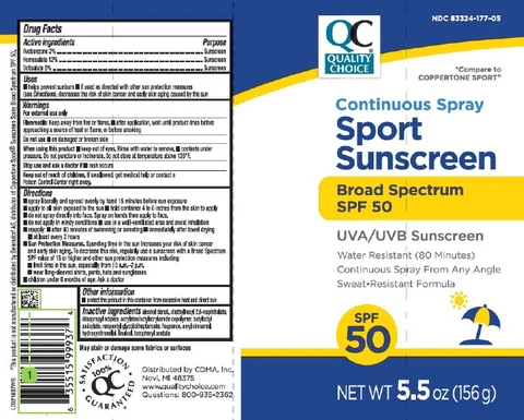 Sport Sunscreen SPF 50 packaging