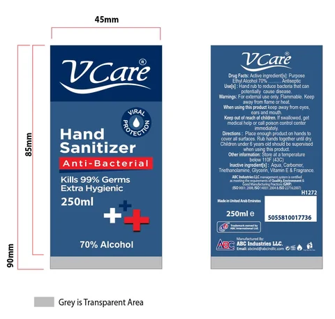 Hand Sanitizer 포장