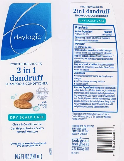 Daylogic 2in1 Dandruff Dry Scalp Care 포장