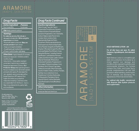 ARAMORE MULTI-DEFENSE SUNSCREEN - AMBroad Spectrum SPF 30 포장