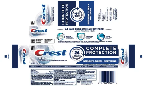 Crest Pro-HealthComplete Protection Intensive Clean plus Whitening 포장