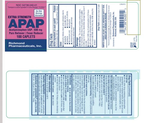 APAP 포장