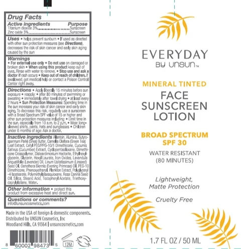 UnsunBroad Spectrum SPF 30 포장