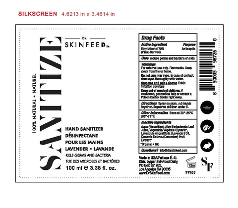 Hand SanitizerLavender packaging