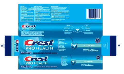 CrestPro Health Clean Mint 포장