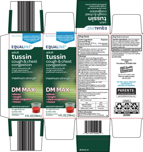 equaline tussin packaging