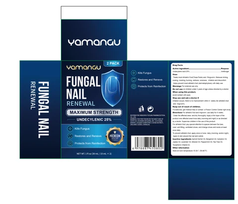 YAMANGU FUNGAL NAIL RENEWAL packaging