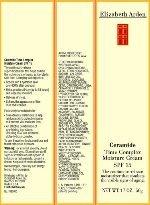 Ceramide Time Complex Moisture Cream SPF 15 포장