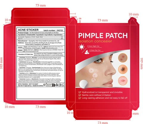 ACNE STICKER 포장