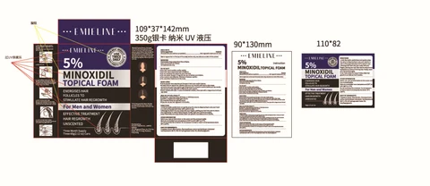 5%MINOXIDIL TOPICAL FOAM 포장