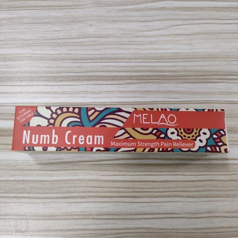 MELAO Numb Cream 포장