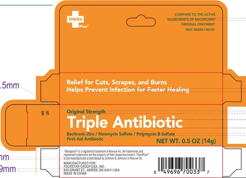 Thera Plus Original Strength Triple Antibiotic packaging